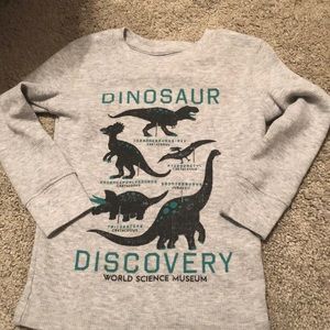 Long Sleeve Dinosaur Shirt
